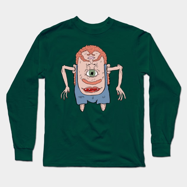 One-eyed  yeti Long Sleeve T-Shirt by HarD as StonE  